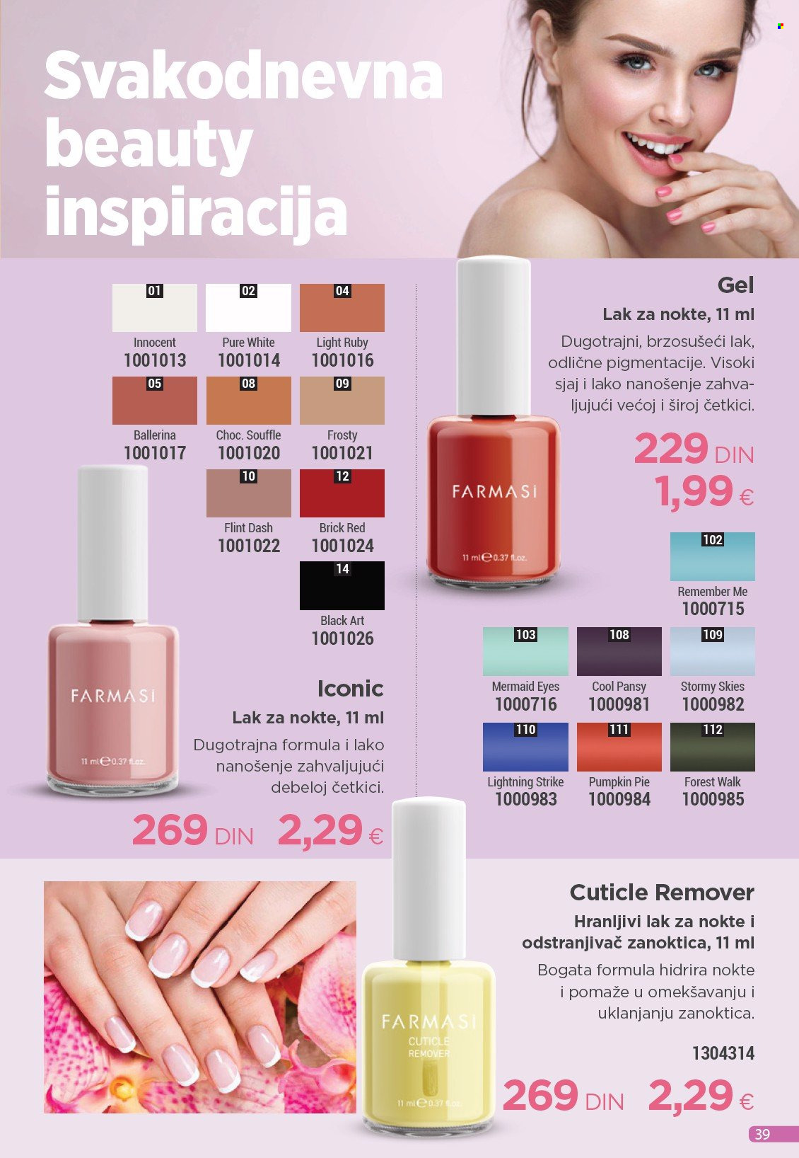 Farmasi katalog - 01.09.2025 - 30.09.2025. Stranica 39