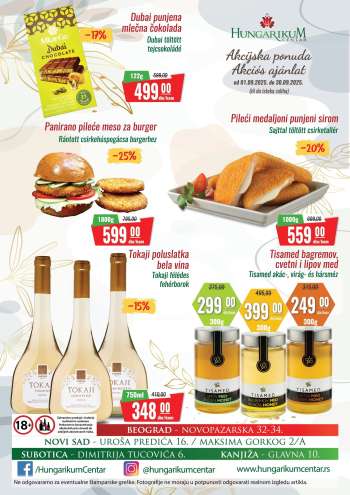 Hungarikum Centar katalog - 01.09.2025 - 30.09.2025.