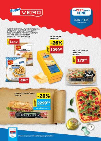 SuperVERO katalog - 05.09.2025 - 11.09.2025.