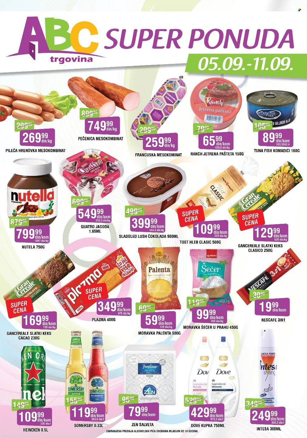 ABC Trgovina katalog - 05.09.2025 - 11.09.2025. Stranica 1