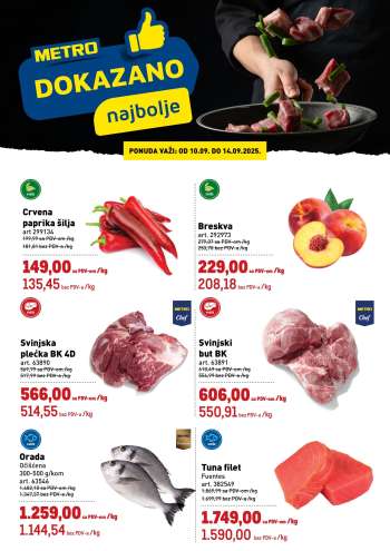 Metro katalog - 10.09.2025 - 14.09.2025.