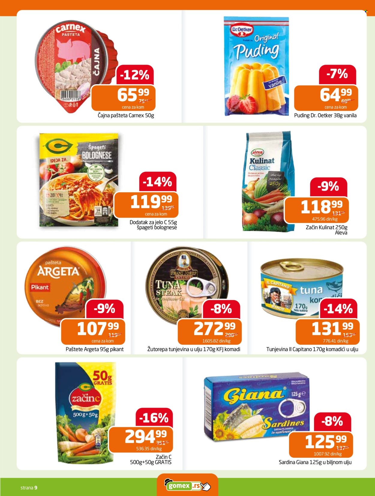 Gomex katalog - 10.09.2025 - 23.09.2025. Stranica 9