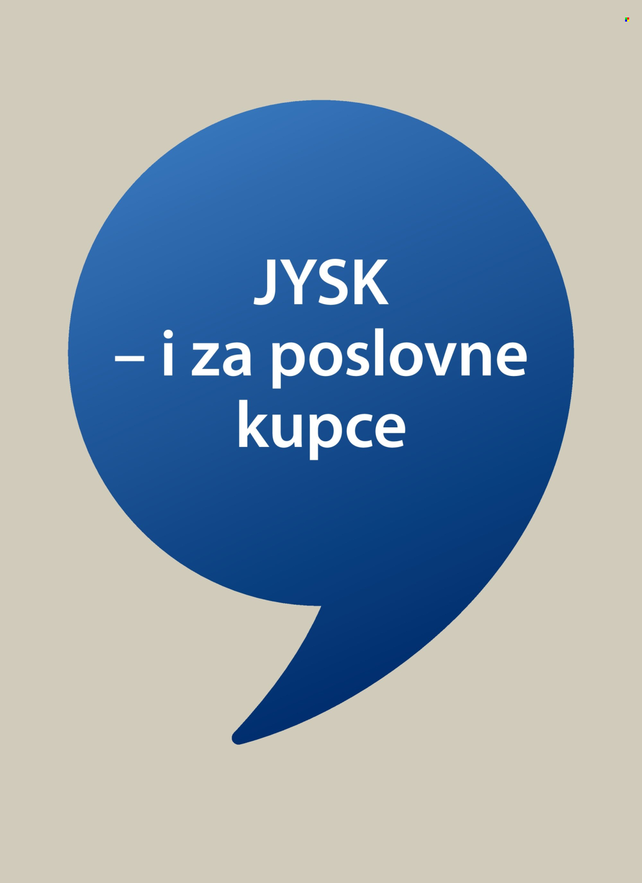 JYSK katalog - 10.09.2025 - 23.09.2025. Stranica 1