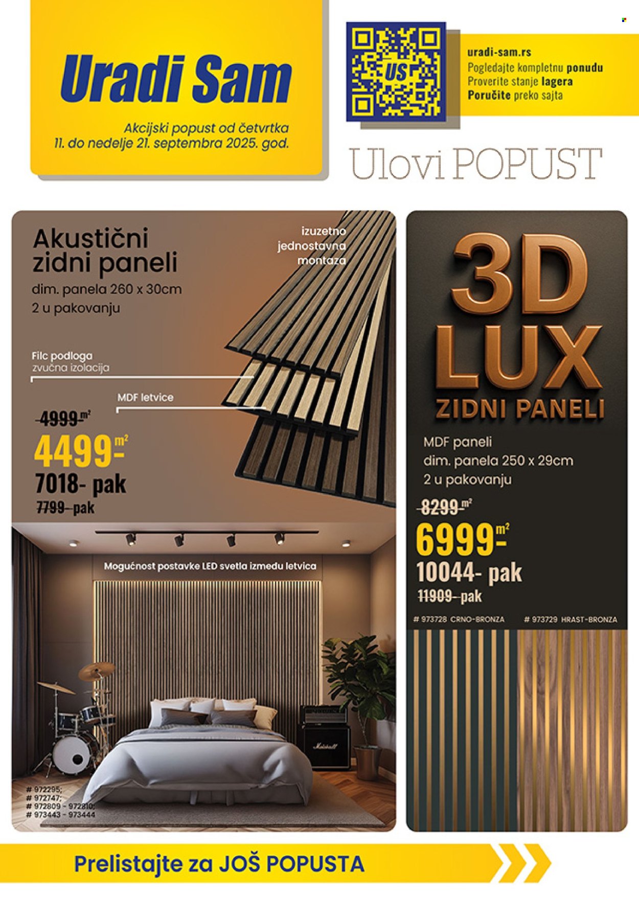 Uradi Sam katalog - 11.09.2025 - 21.09.2025. Stranica 1