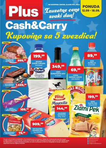Plus Cash & Carry katalog - 12.09.2025 - 18.09.2025.