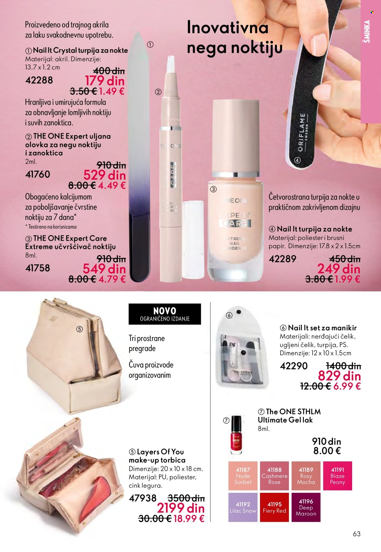 Oriflame katalog - 14.09.2025 - 07.10.2025. Stranica 63