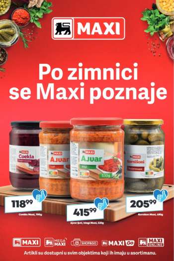 Maxi katalog - 18.09.2025 - 24.09.2025.