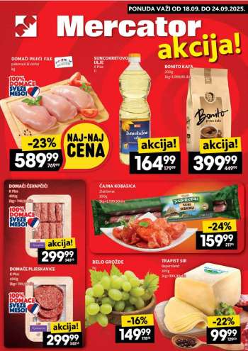 Mercator Centar katalog - 18.09.2025 - 24.09.2025.