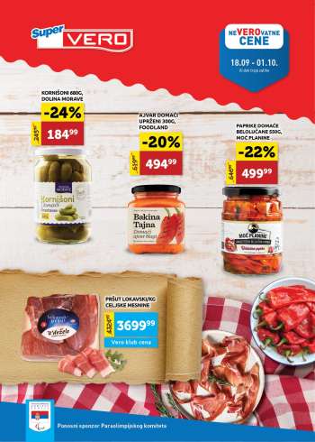 SuperVERO katalog - 18.09.2025 - 01.10.2025.