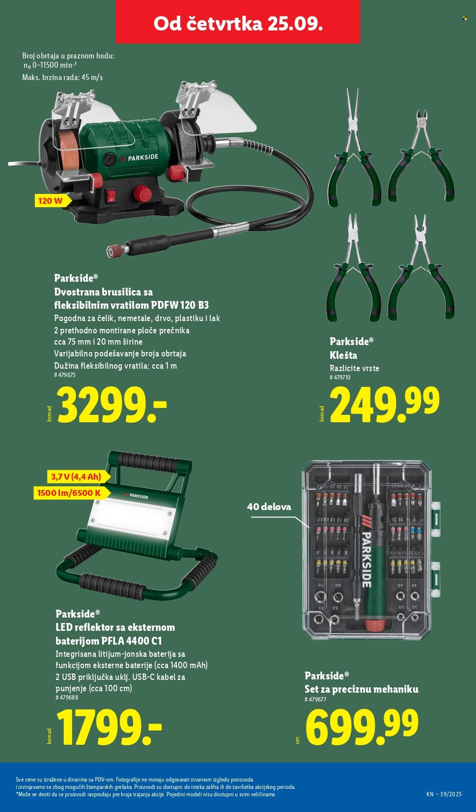 Lidl katalog - 25.09.2025 - 01.10.2025. Stranica 25