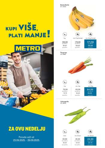 Metro katalog - 23.09.2025 - 29.09.2025.