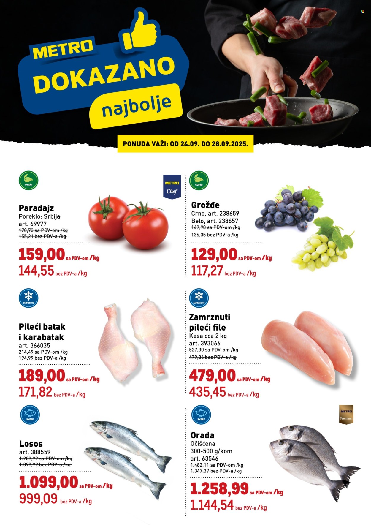 Metro katalog - 24.09.2025 - 28.09.2025. Stranica 1