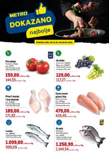 Metro katalog - 24.09.2025 - 28.09.2025.