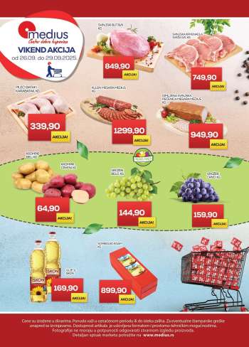 Medius katalog - 26.09.2025 - 29.09.2025.