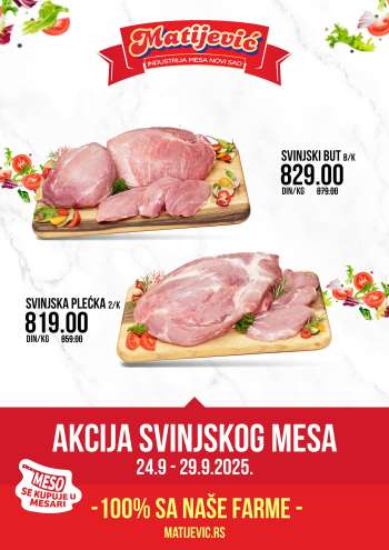 Matijević katalog - 24.09.2025 - 29.09.2025.