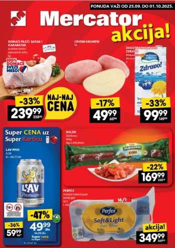 Mercator Centar katalog - 25.09.2025 - 01.10.2025.