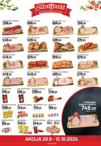Matijević katalog - 29.09.2025 - 12.10.2025.