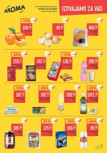 Aroma Market katalog - 29.09.2025 - 02.10.2025.