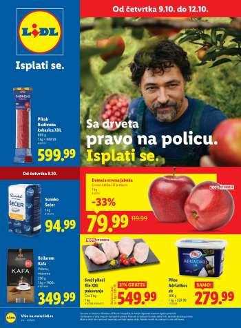 Lidl katalog - 09.10.2025 - 15.10.2025.