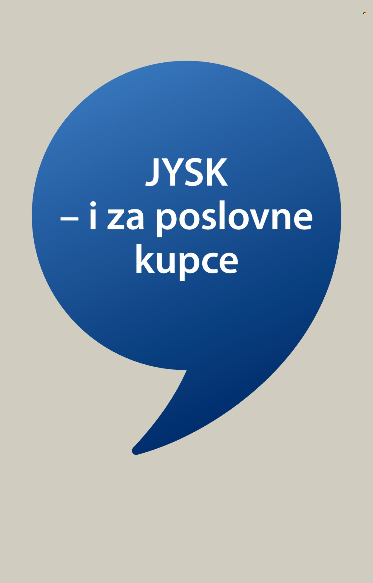 JYSK katalog - 08.10.2025 - 21.10.2025. Stranica 1