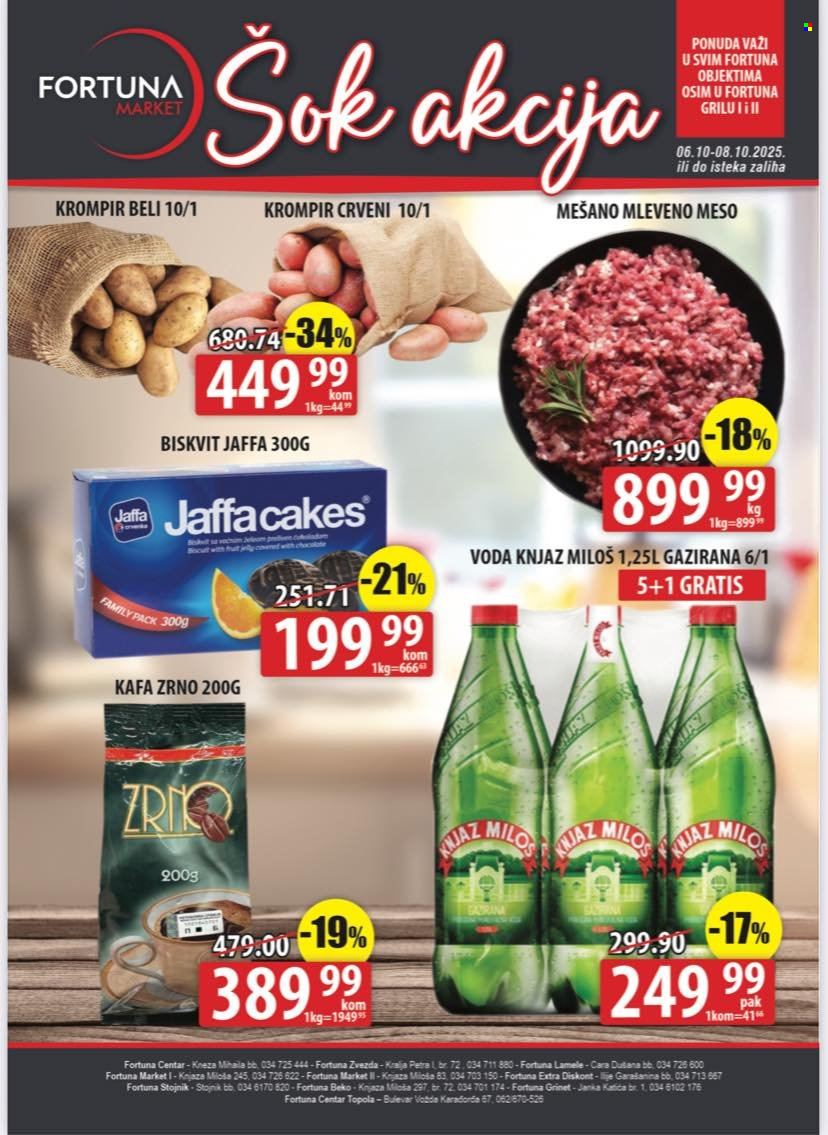 Fortuna Market katalog - 06.10.2025 - 08.10.2025. Stranica 1