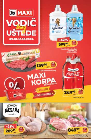 Maxi katalog - 09.10.2025 - 15.10.2025.