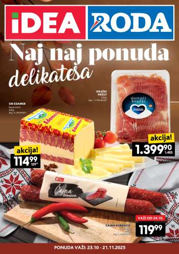 Idea katalog - 23.10.2025 - 21.11.2025.