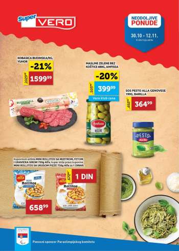 SuperVERO katalog - 30.10.2025 - 12.11.2025.