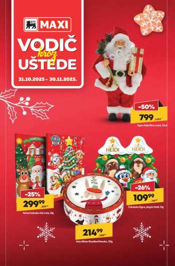 Maxi katalog - 31.10.2025 - 30.11.2025.