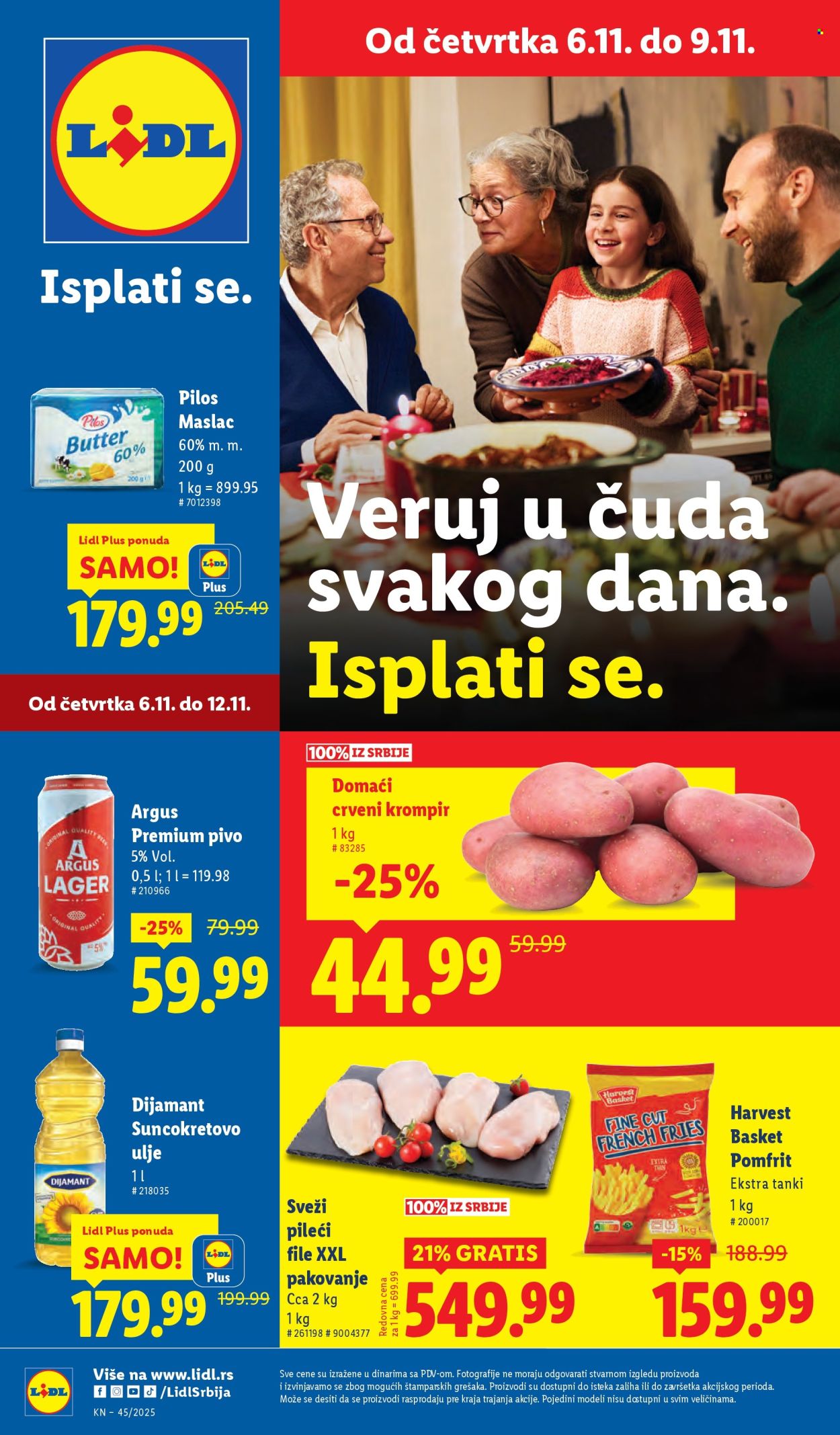 Lidl katalog - 06.11.2025 - 12.11.2025. Stranica 1