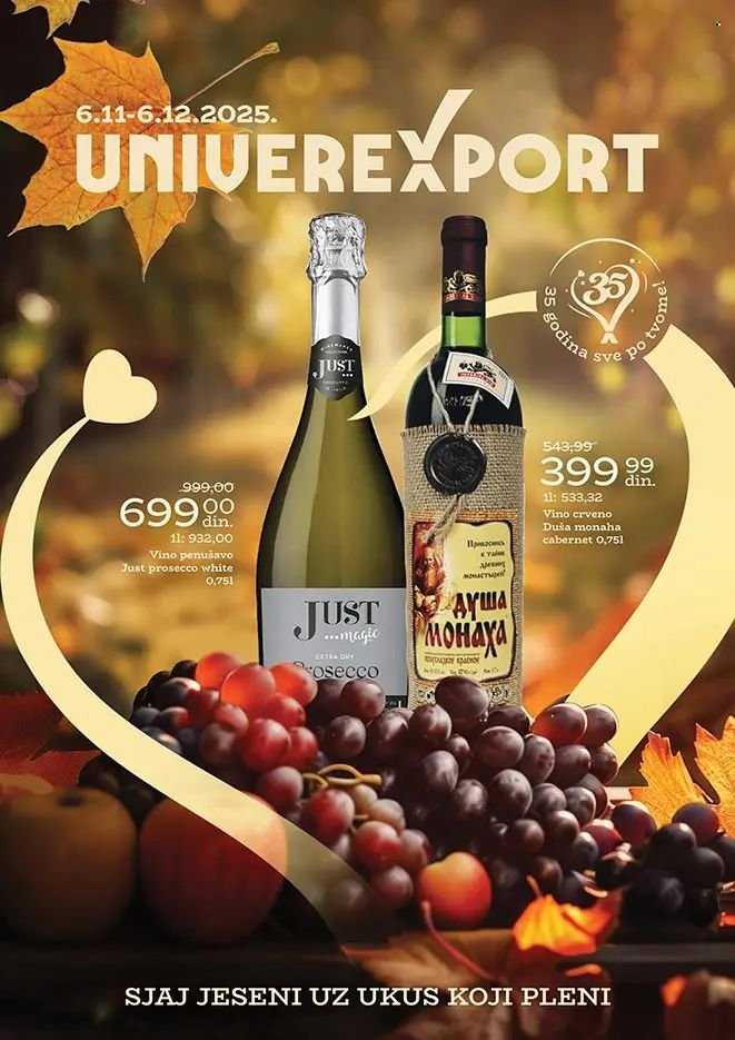 Univerexport katalog - 06.11.2025 - 06.12.2025. Stranica 1
