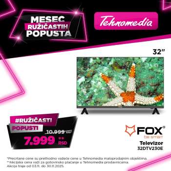 Tehnomedia katalog - 03.11.2025 - 30.11.2025.