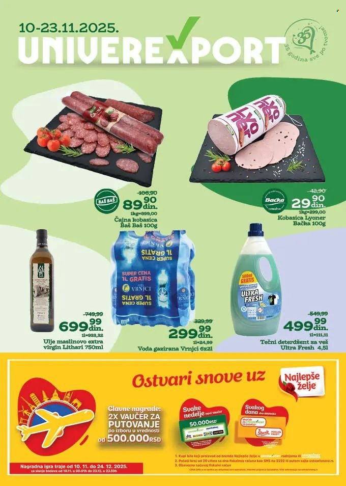 Univerexport katalog - 10.11.2025 - 23.11.2025. Stranica 1