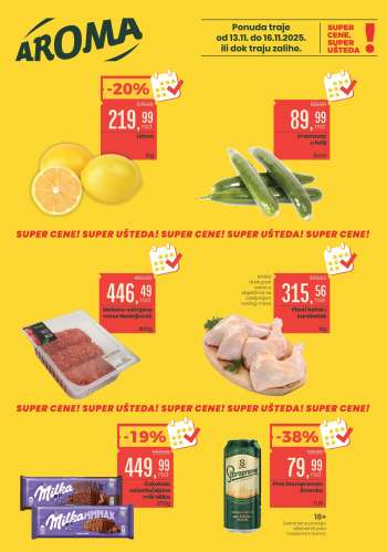 Aroma Market katalog - 13.11.2025 - 16.11.2025.
