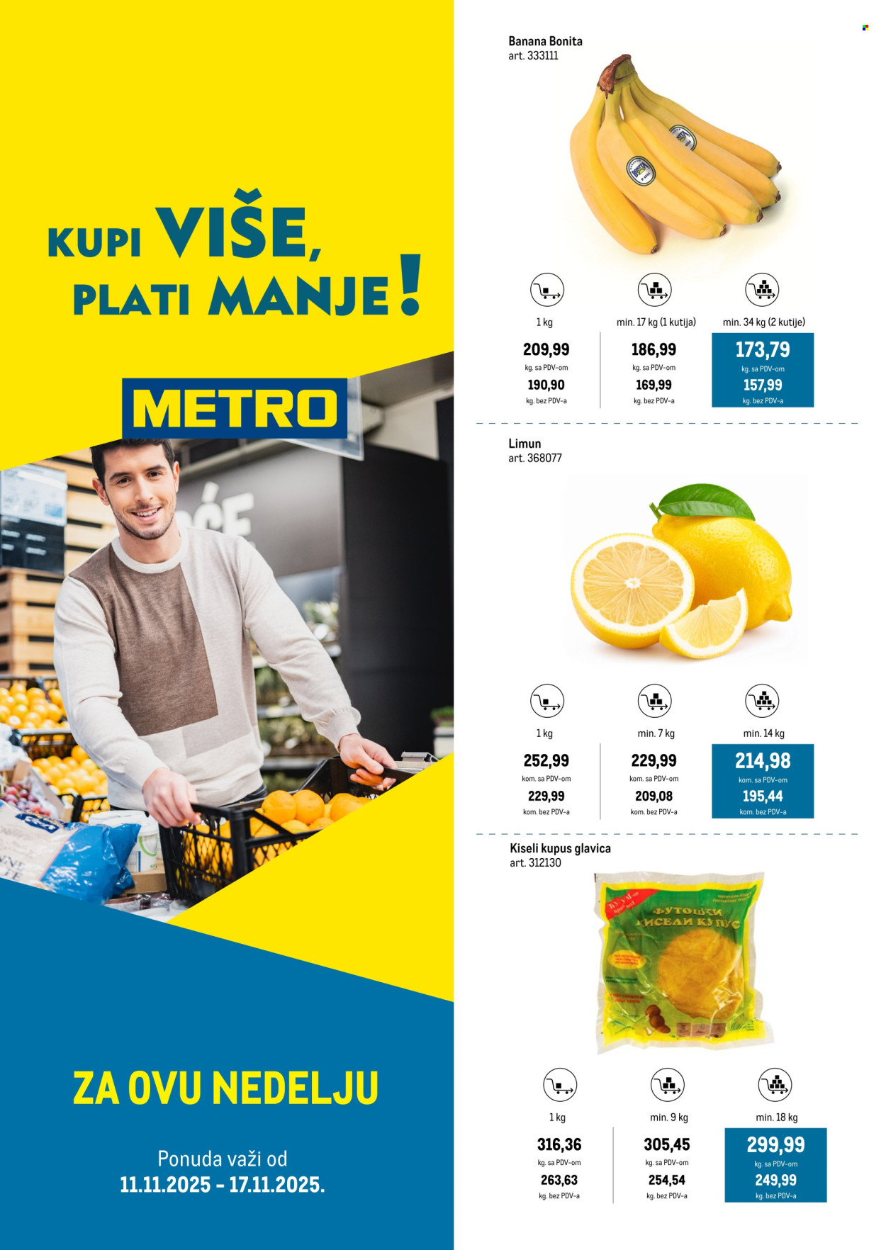 Metro katalog - 11.11.2025 - 17.11.2025. Stranica 1