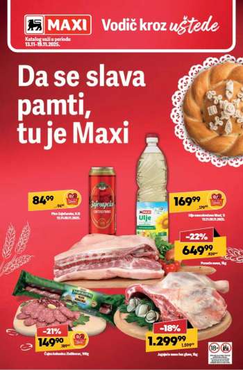 Maxi katalog - 13.11.2025 - 19.11.2025.