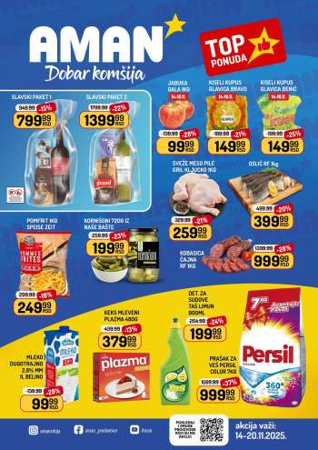 Aman katalog - 14.11.2025 - 20.11.2025.