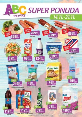 ABC Trgovina katalog - 14.11.2025 - 21.11.2025.