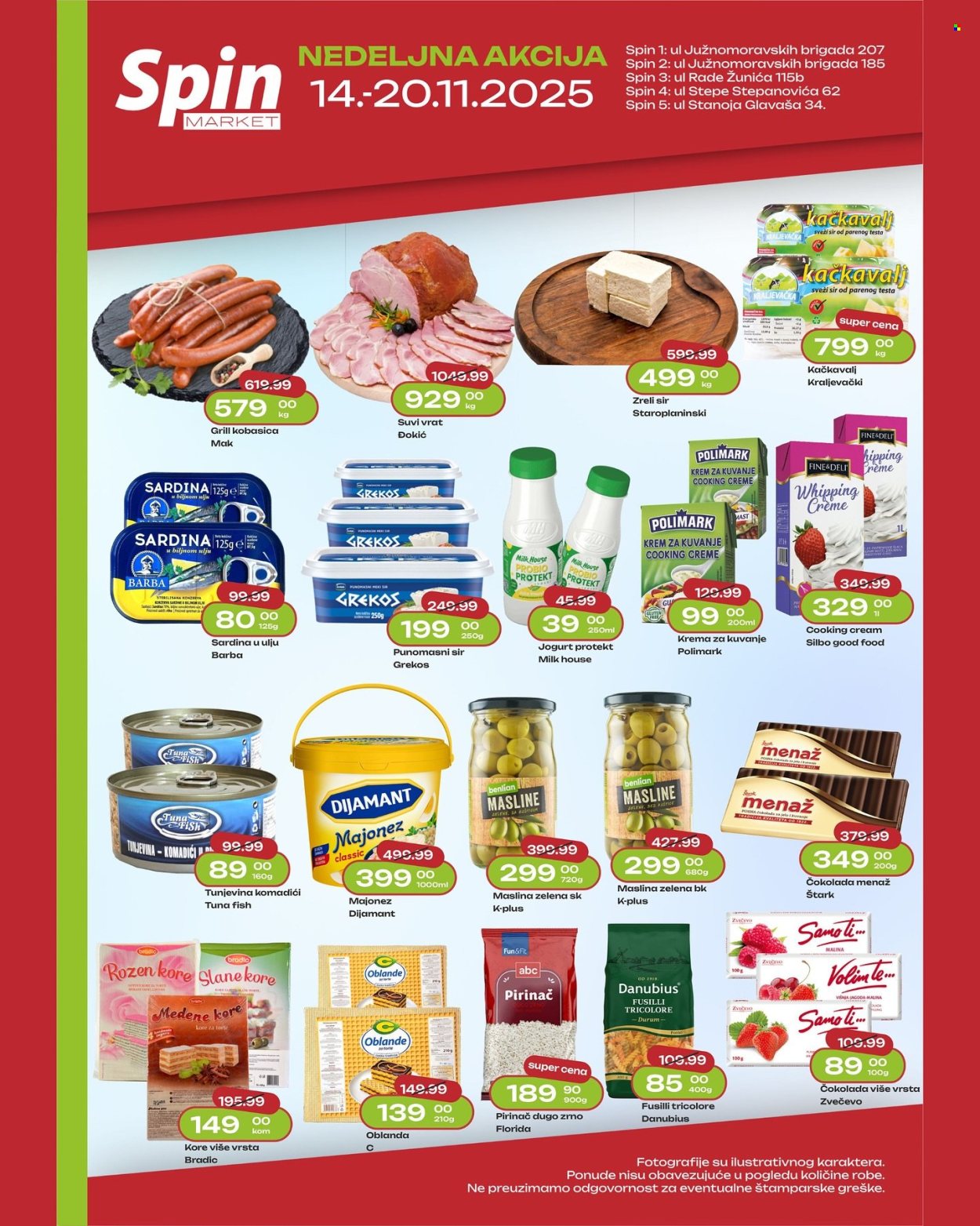 Spin Market katalog - 14.11.2025 - 20.11.2025. Stranica 1