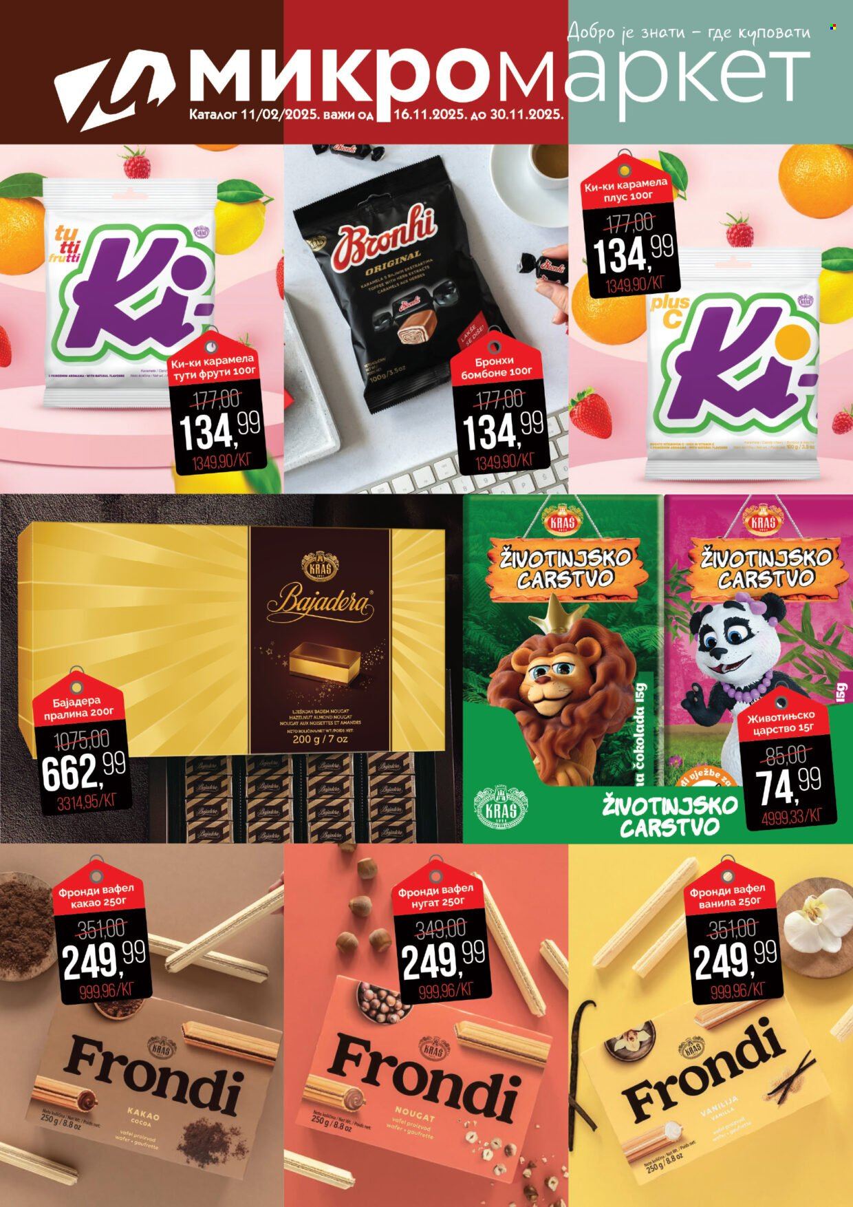 Mikromarket katalog - 16.11.2025 - 30.11.2025. Stranica 1