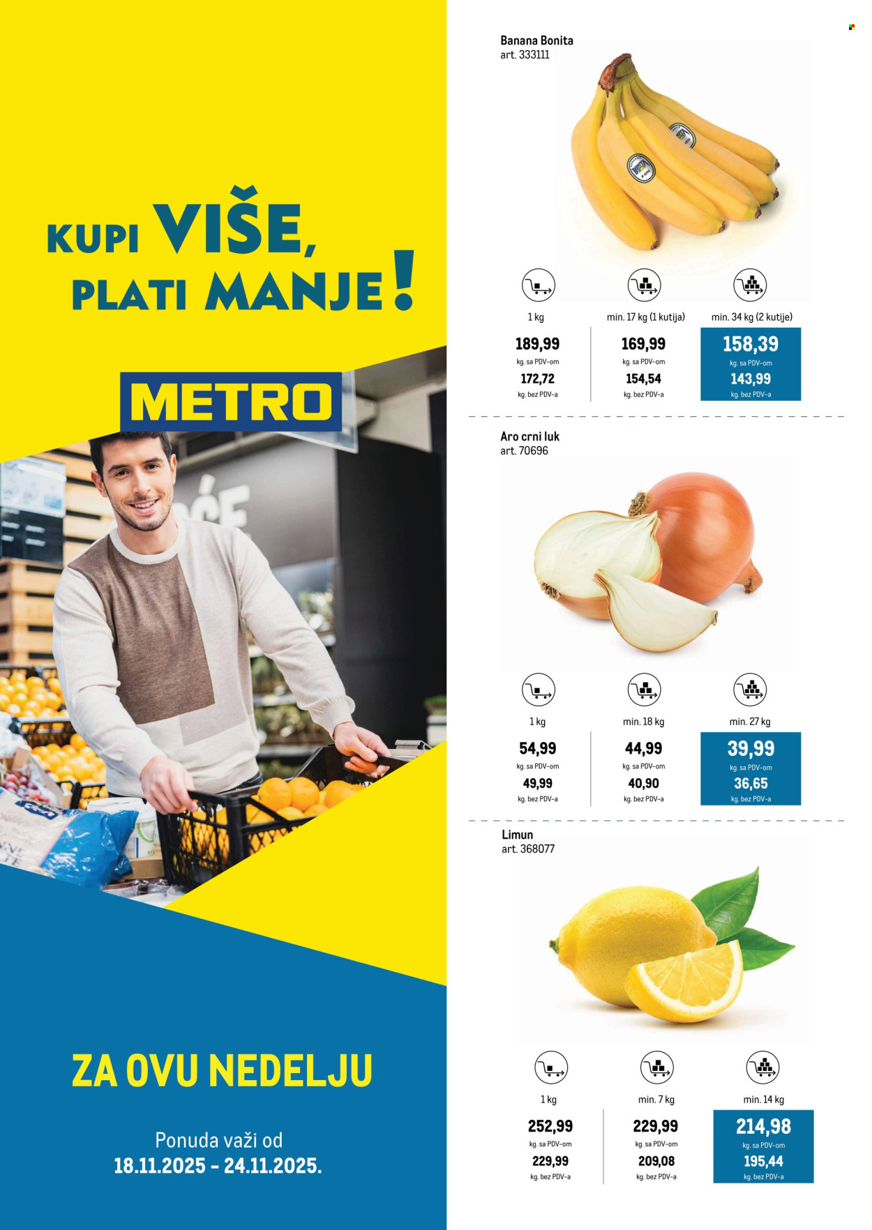 Metro katalog - 18.11.2025 - 24.11.2025. Stranica 1