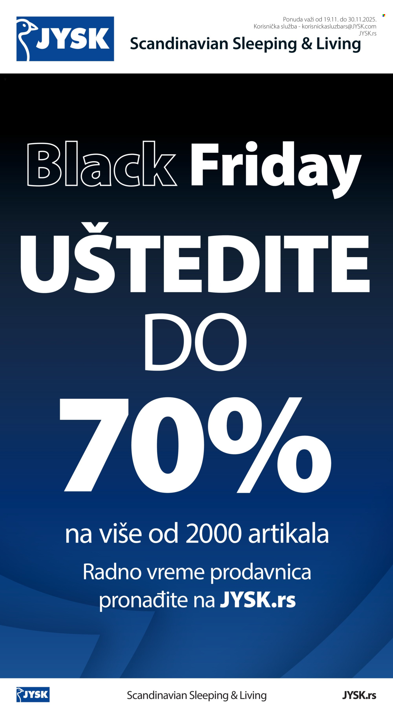 JYSK katalog - 19.11.2025 - 30.11.2025. Stranica 2