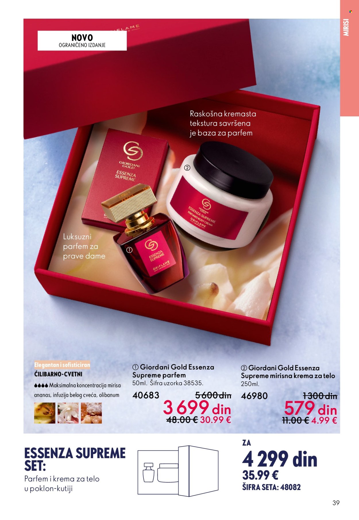 Oriflame katalog - 19.11.2025 - 09.12.2025. Stranica 39