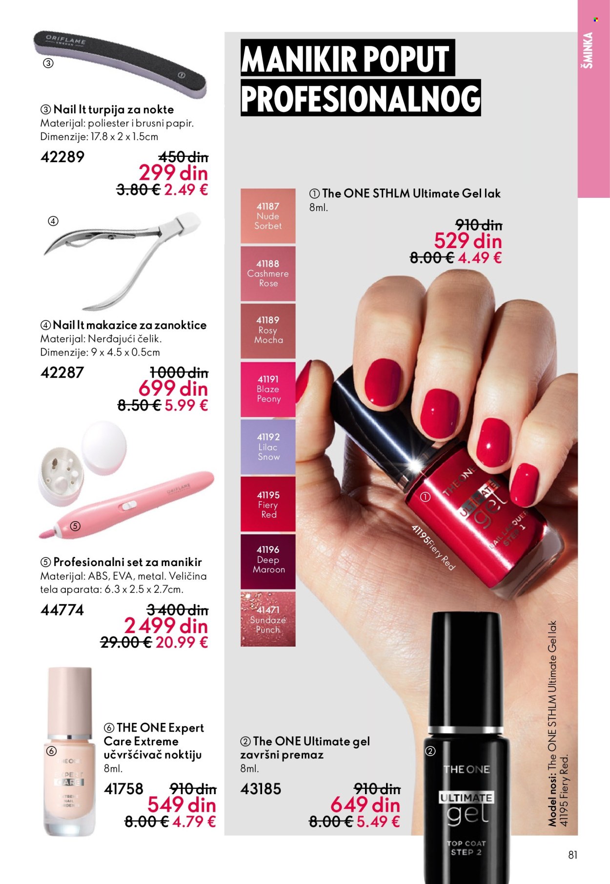 Oriflame katalog - 19.11.2025 - 09.12.2025. Stranica 81
