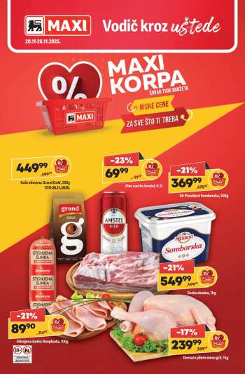 Maxi katalog - 20.11.2025 - 26.11.2025.