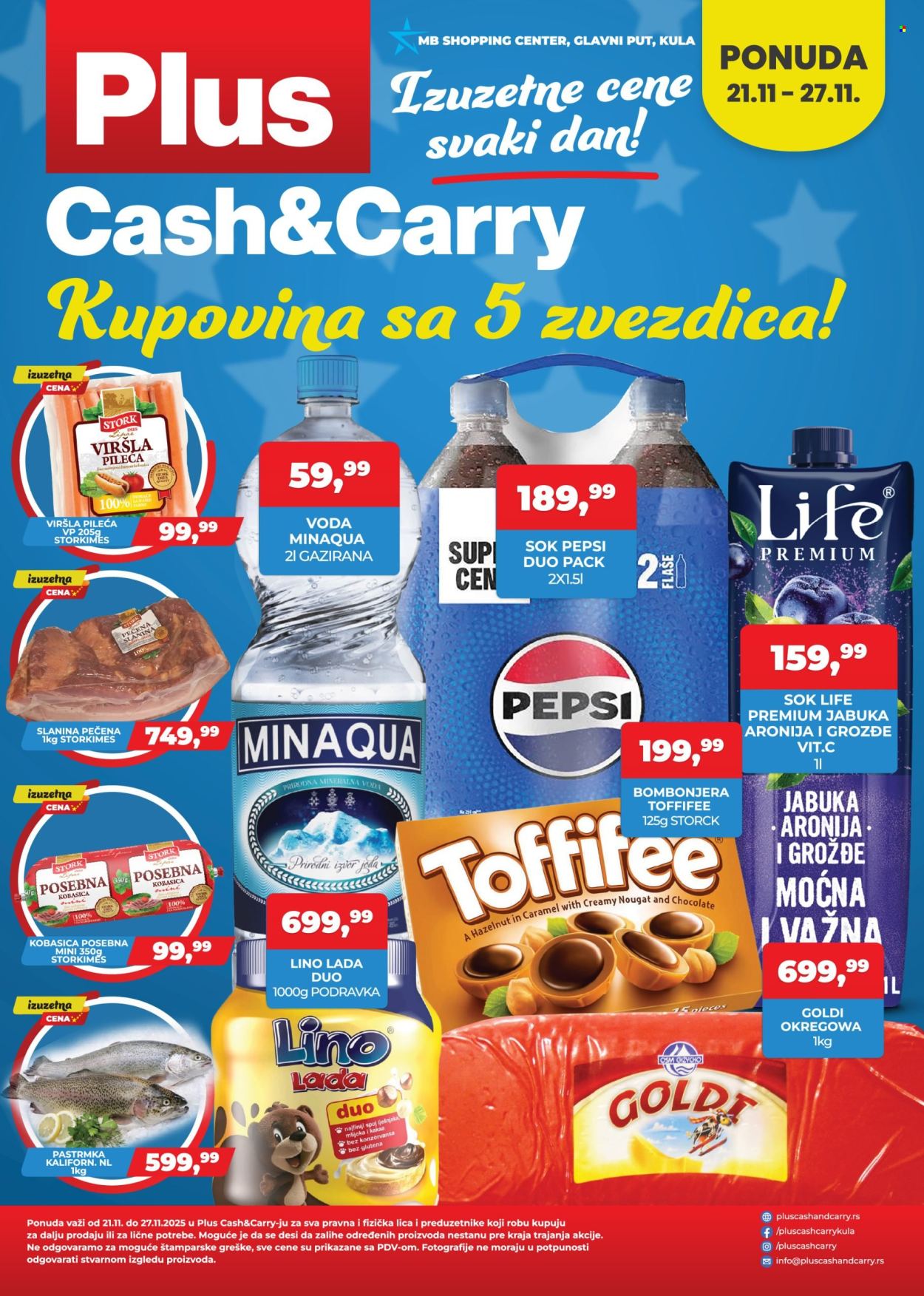 Plus Cash & Carry katalog - 21.11.2025 - 27.11.2025. Stranica 1