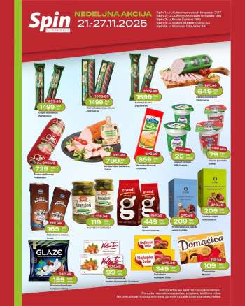 Spin Market katalog - 21.11.2025 - 27.11.2025.