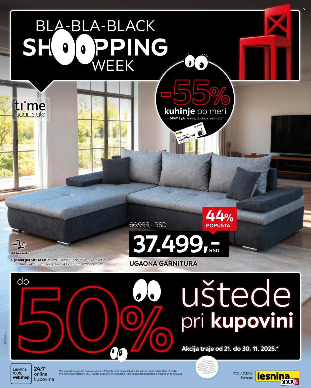 Lesnina XXXL katalog - 21.11.2025 - 30.11.2025. Stranica 1