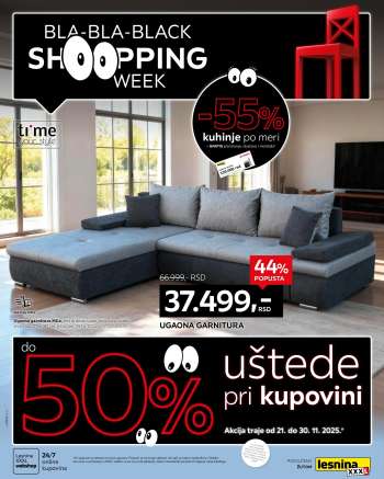 Lesnina XXXL katalog - 21.11.2025 - 30.11.2025.