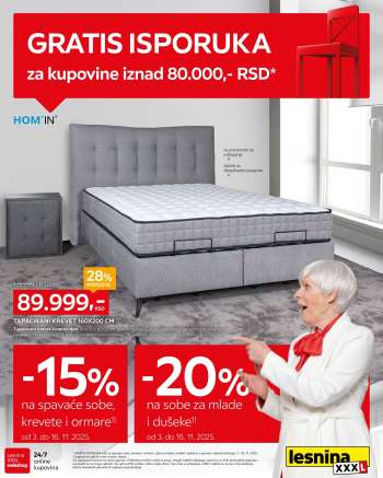 Lesnina XXXL katalog - 03.11.2025 - 30.11.2025.